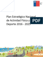 Plan Estrategico Nacional Actividad Fisica Chile