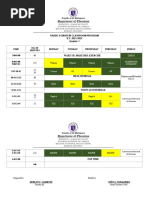 Grade 9 Einstein Classroom Program S.Y. 2021-2022 Quarter 1