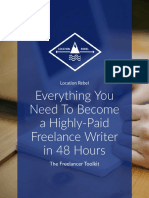 How To Become A Highly Paid Freelance Writer