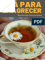 Chá para Emagrecer - Ebook Gratuito Nutricionista Clariane Godoy