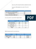 Ejercicio Presupuesto