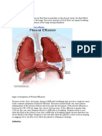 Case Study (Pleural Effusion)