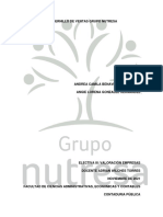 Cuadernillo Venta Empresa Grupo Nutresa