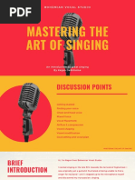 Mastering The Art of Singing: Bohemian Vocal Studio