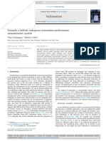 Towards A Holistic Enterprise Innovation Performance Measurement System