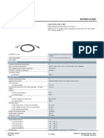 Data Sheet 6GT2091-4LH20: Product Type Designation Cable RS422, Sub-D / M12