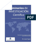 Seminarios de Investigación Científica José Supo 2012