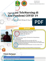 Aplikasi Telenursing Di Era Pandemi Covid 19: Ns. Sukhri Herianto Ritonga, M. Kep, Cwcca