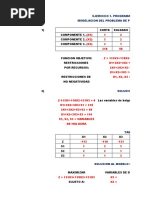  EJERCICIO 1Y2 PROGRAMACION LINEAL ENTERA Norberto