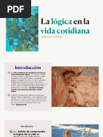 La Lógica en La Vida Cotidiana