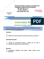 Actividad 4 - 3er Grado