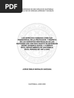 Derechos Humanos Del Detenido en Guatemala