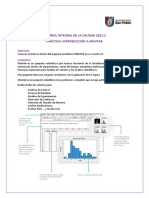 P1. Introducción A Minitab