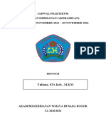 Jadwal Praktikum Askeb Kehamilan TK.1