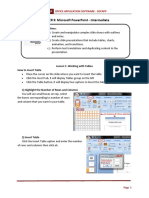 Chapter 9: Microsoft Powerpoint - Intermediate: Objectives