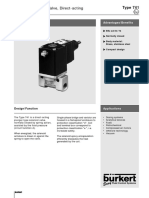 2/2-Way Solenoid Valve, Direct-Acting: Type 741