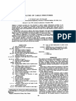 Analysis of Cable Structures: (Receiwd 15 June 1978