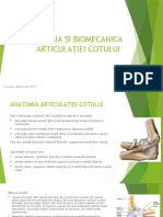 Biomecanica Articulatiei-Cotului