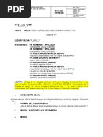 Acta de Entrega ANEXO JEFE DE ESTADO MAYOR