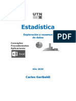 2020 Estadistica-Exploración y Resumen de Datos