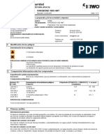 MSDS Kiwobond-1000-Hmt Pega de Malla