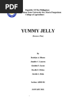 Yummy Jelly Business Plan