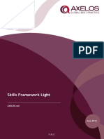 Axelos Skills Framework Light