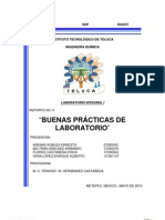 Reporte 0 Buenas Prácticas de Laboratorio