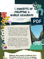 Concept of Philippine & World Geography