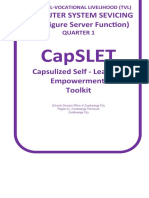 Computer System Sevicing (Configure Server Function) : Capslet