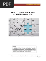 Course Pack For Guidance and Counseling