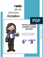 Cuadernillo de Ejercicios Octubre