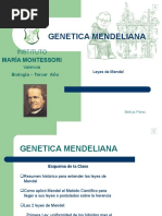 5 - Tercer Año - 1er Lapso - Tema 2. Genetica Mendeliana. Parte 1