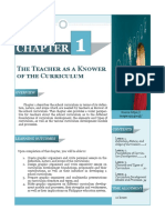 The Teacher and The Curriculum1