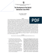 The Development of The Marital Satisfaction Scale (MSS) : Azize Nilgün CANEL