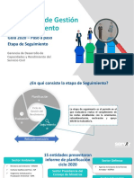 Guía de La Etapa de Seguimiento de Gestión Del Rendimiento