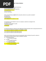 Accounting For Receivables Practice Solutions