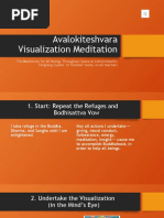 Avalokiteshvara Visualization Meditation