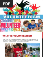 Volunteerism Presentation A.Y 2020 2021