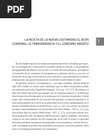 El Buen Gobierno, La Transparencia y El Gobierno Abierto