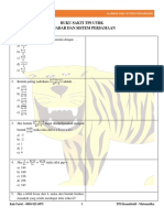 Buku Sakti TPS Utbk 2020 - Aljabar Dan Sistem Persamaan