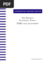 1-PDRI and Alignment CII Summary 113 - 1