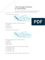 Soal Pilihan Ganda Perjuangan Diplomasi Mempertahankan Kemerdekaan