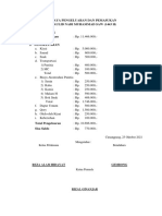 Pengeluaran Dan Pemasukan Maulid Nabi Muhammad Saw