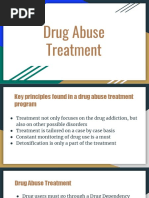 Drug Abuse Treatment 