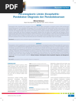 Pendekatan Diagnosis Dan Penatalaksanaan: Paraneoplastic Limbic Encephalitis