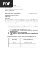 Primer Parcial de Ing Industrial Quimica