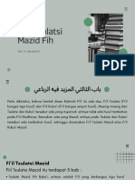 Fi'il Tsulasi Mazid Fiih (Materi Dan Contoh)