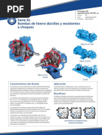 BLACKMER Especificaciones Técnicas Bomba Serie XL Español