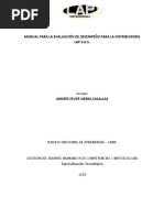 15.manual para La Evaluacion de Desempeno para La Distribuidora Lap S A S 1